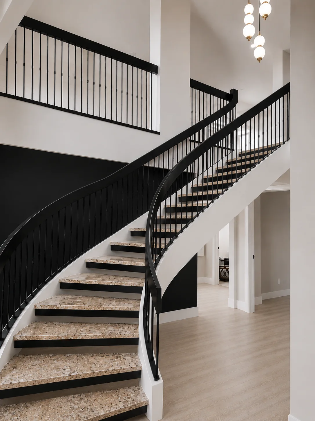 Penthouse Stairs, The Ledger on 29th, Georgetown